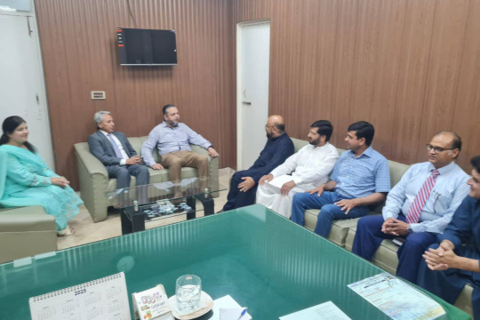 Prof. Dr. Muhammad Kamran, Vice Chancellor, visited and observed various teaching departments of the IUB