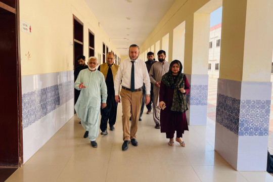 Worthy Vice Chancellor Prof. Dr. Muhammad Kamran observed the Faculty of Computing's academic activities.