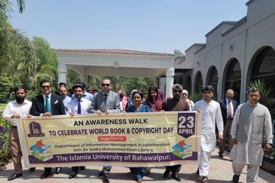 Webinar titled “Knowledge as a Catalyst for Global Peace,” and Awareness Walk to mark World Book and Copyright Day.