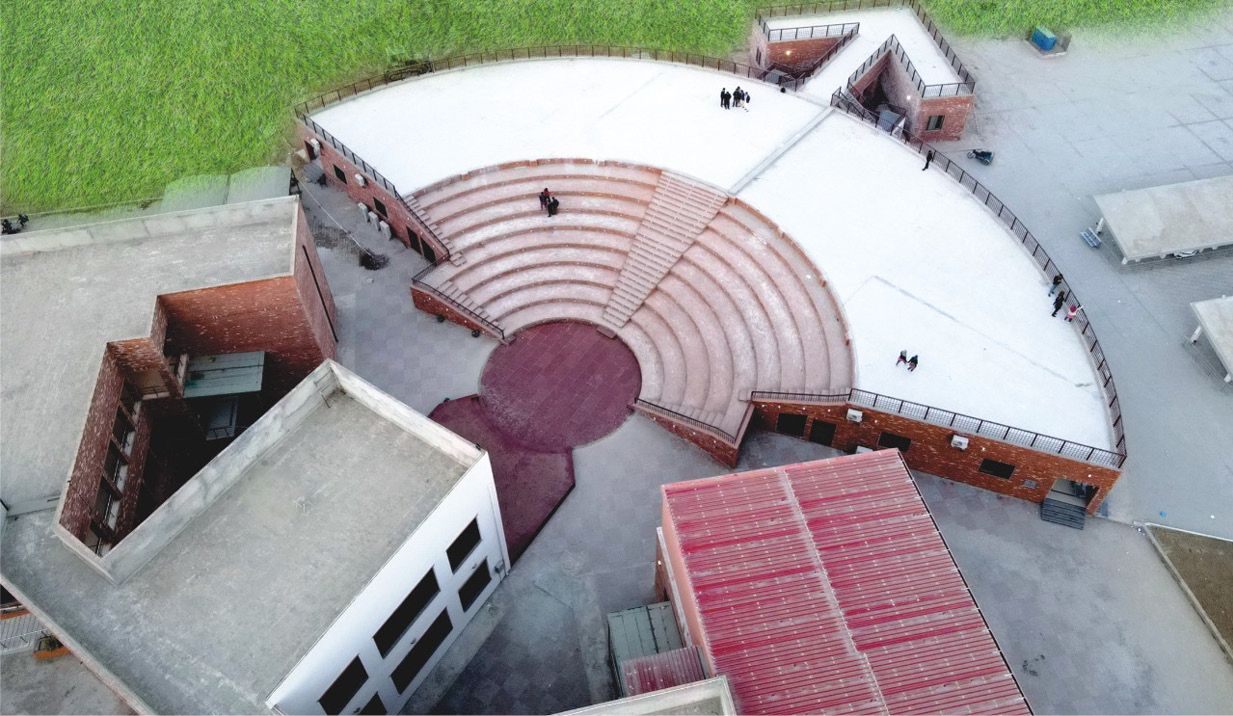 Amphitheater at Baghdad ul Jadeed Campus