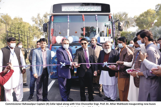 Inaugural Ceremony of Newly Purchased Four Buses