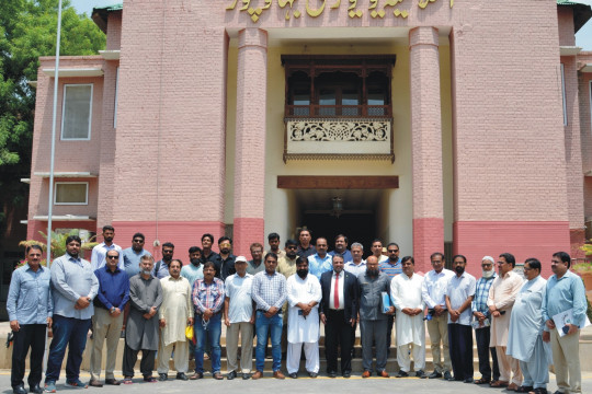 A delegation of Press Club Bahawalpur Visits IUB