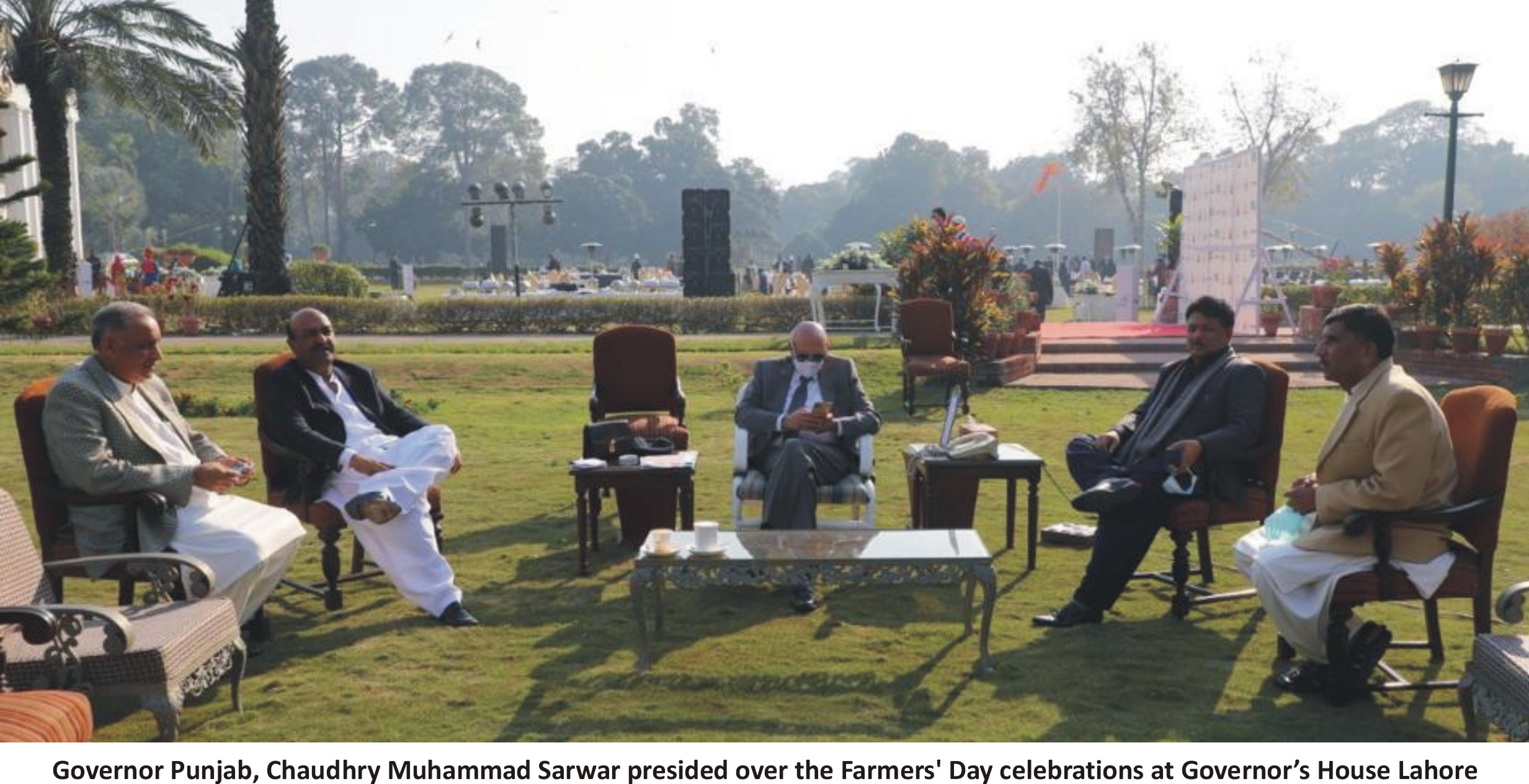 Kissan Day Celebratons at Governor's House