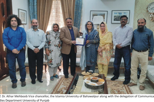 Punjab University Delegation Visits IUB