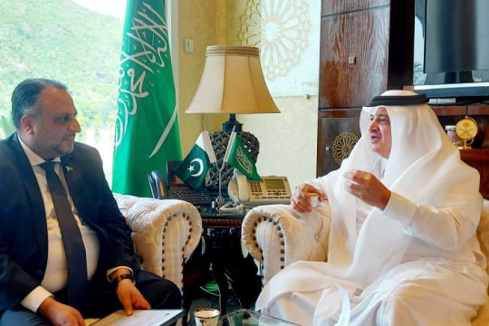 Worthy Vice Chancellor IUB with Ambassador of the Royal Kingdom of Saudi Arabia